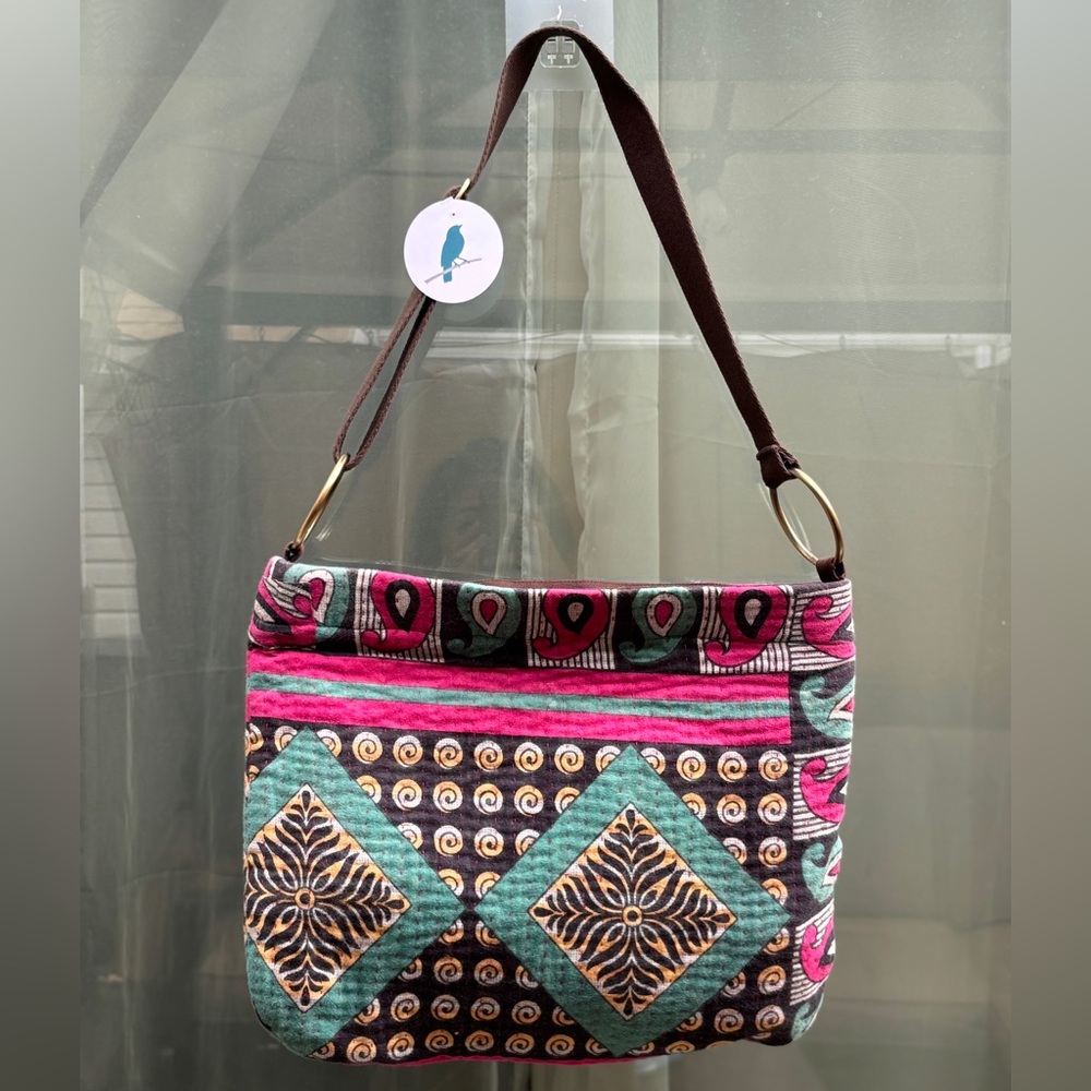 SARI BARI new kantha bag made in India